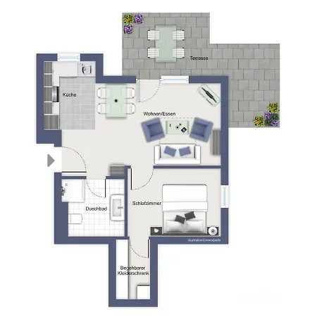 Lejlighed Residenz Von Flotow 04